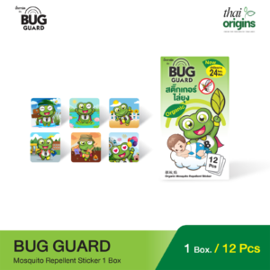 BUG GUARD MOSQUITO REPELLENT STICKER